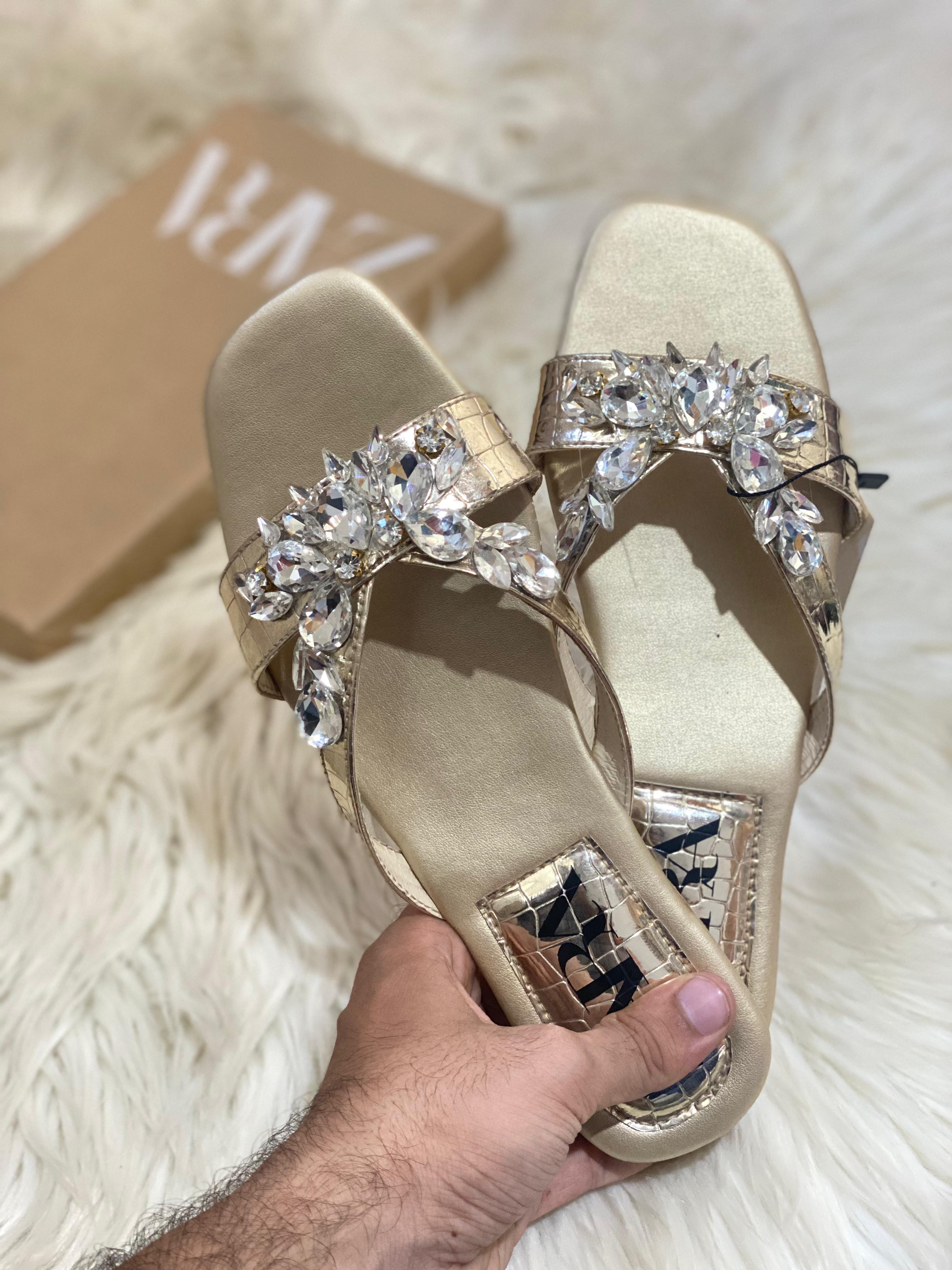 Crystal Stoned ZR Flats