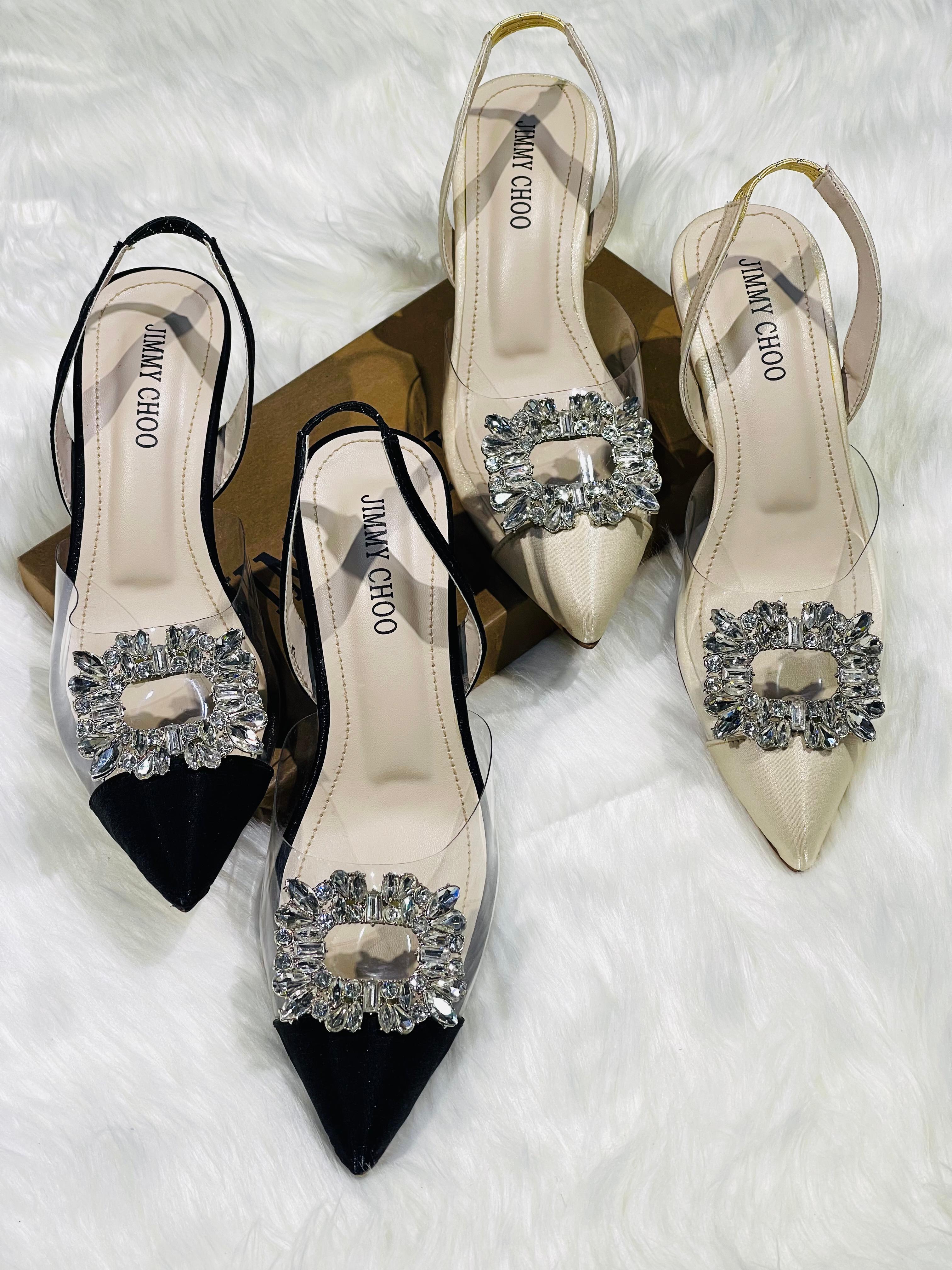 JC Brouch Heels