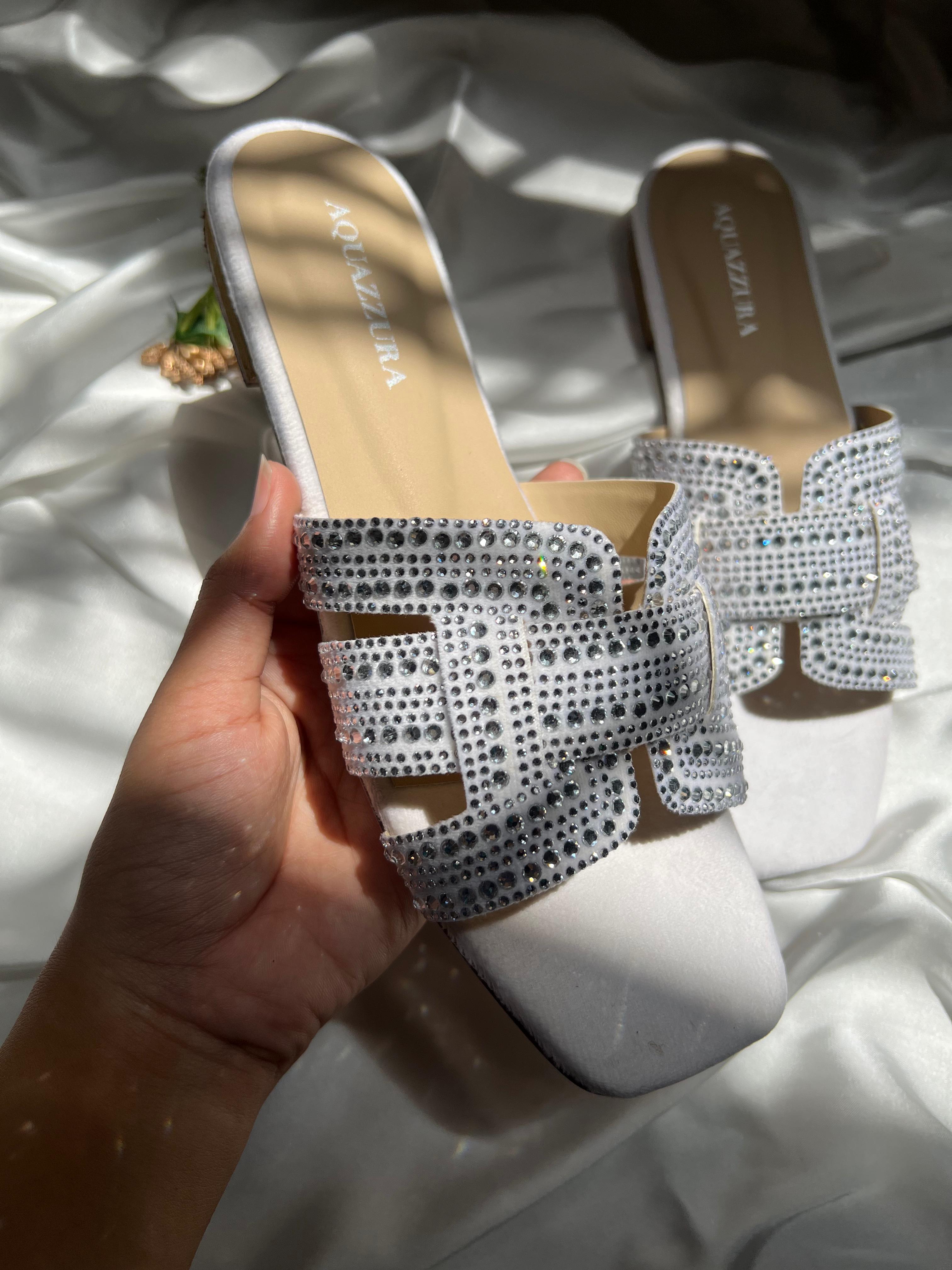 Luxe Aquazura Flats
