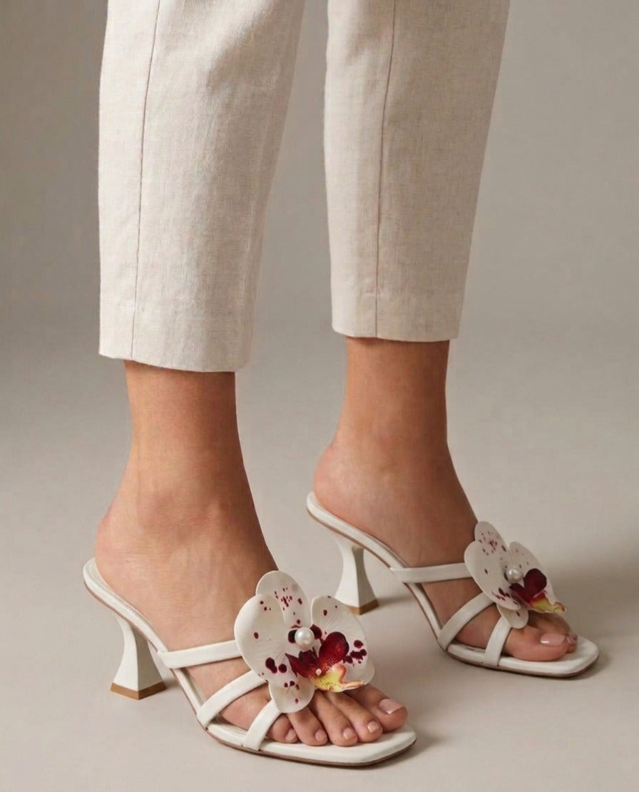 Bloom JC White Heels